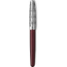 Ручка перьевая PARKER SONNET PREMIUM F537 METAL RED CT F золото 18K