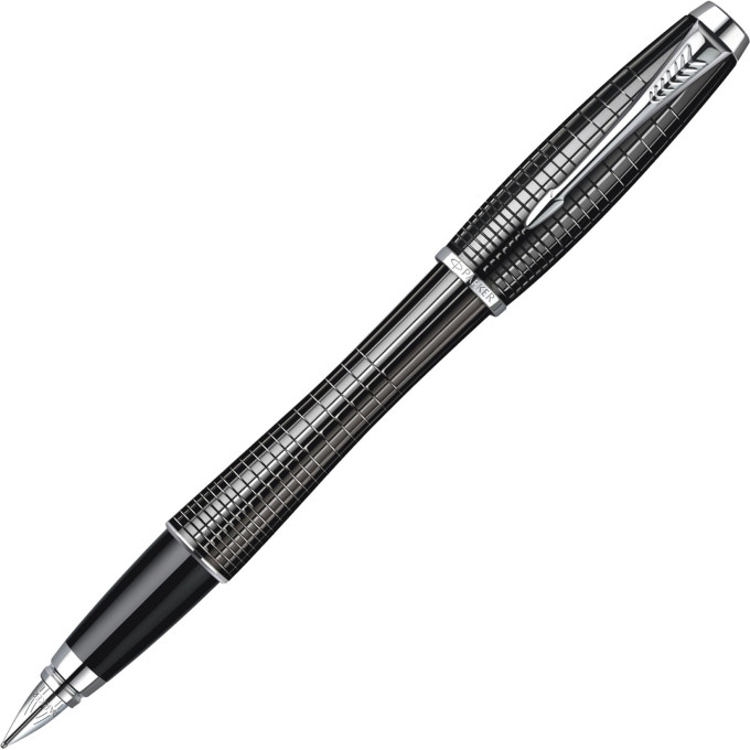 Ручка перьевая PARKER URBAN ЧЕРНЫЙ МЕТАЛЛИК, F
