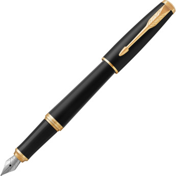 Ручка перьевая PARKER URBAN CORE MUTED BLACK GT, F