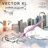 Ручка перьевая PARKER VECTOR XL F21 LILAC CT M