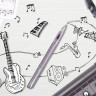 Ручка перьевая PARKER VECTOR XL F21 SILVER BLUE CT M
