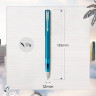 Ручка перьевая PARKER VECTOR XL F21 TEAL CT M