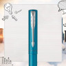 Ручка перьевая PARKER VECTOR XL F21 TEAL CT M
