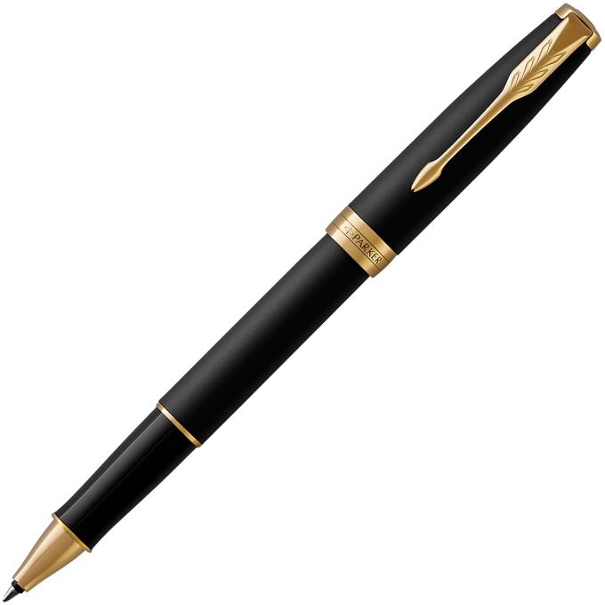 Ручка-роллер PARKER ESSENTIAL SONNET MATTE BLACK GT F