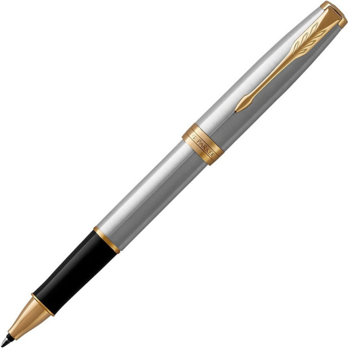 Ручка-роллер PARKER ESSENTIAL SONNET STAINLESS STEEL GT F