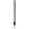 Ручка роллер PARKER IM ESSENTIAL T319 BRUSHED METAL CT F