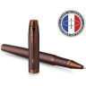 Ручка роллер PARKER IM MONOCHROME T328 2190513 BURGUNDY PVD F