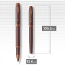 Ручка роллер PARKER IM MONOCHROME T328 2190513 BURGUNDY PVD F