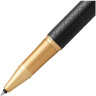 Ручка-роллер PARKER IM Premium BLACK GT, F