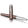 Ручка-роллер PARKER IM PREMIUM BROWN CT, F