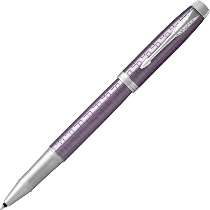 Ручка-роллер PARKER IM PREMIUM DARK VIOLET CT F