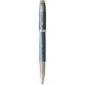 Ручка роллер PARKER IM PREMIUM T318 BLUE GREY CT F