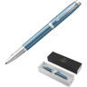 Ручка роллер PARKER IM PREMIUM T318 BLUE GREY CT F