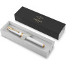 Ручка роллер PARKER IM PREMIUM T318 PEARL GT F