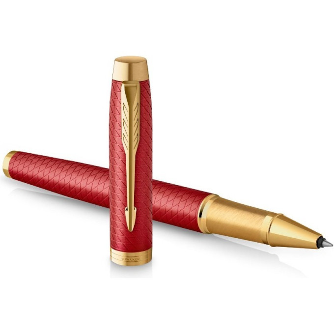 Ручка роллер PARKER IM PREMIUM T318 RED GT F