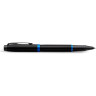Ручка роллер PARKER IM VIBRANT RINGS T315 CW2172860 MARINE BLUE PVD F