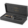 Ручка роллер PARKER SONNET CORE T539 LAQBLACK GT F