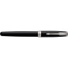 Ручка роллер PARKER SONNET CORE T539 LAQBLACK-SILVER СT F
