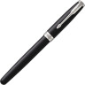 Ручка роллер PARKER SONNET CORE T539 LAQBLACK-SILVER СT F