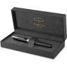 Ручка роллер PARKER SONNET CORE T539 LAQBLACK-SILVER СT F