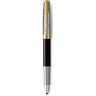 Ручка роллер PARKER SONNET PREMIUM T537 METAL BLACK GT F