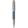 Ручка роллер PARKER SONNET PREMIUM T537 METAL BLUE CT F