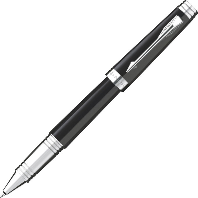 Ручка роллерная PARKER PREMIER LACQUE BLACK, F