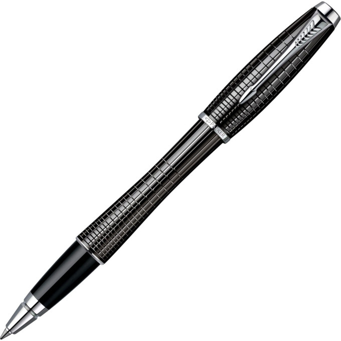 Ручка роллерная PARKER URBAN ЧЕРНЫЙ МЕТАЛЛИК, F