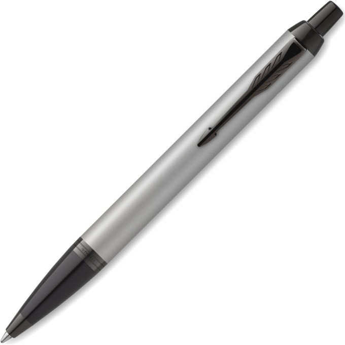 Ручка шариковая PARKER IM ACHROMATIC серый матовый M