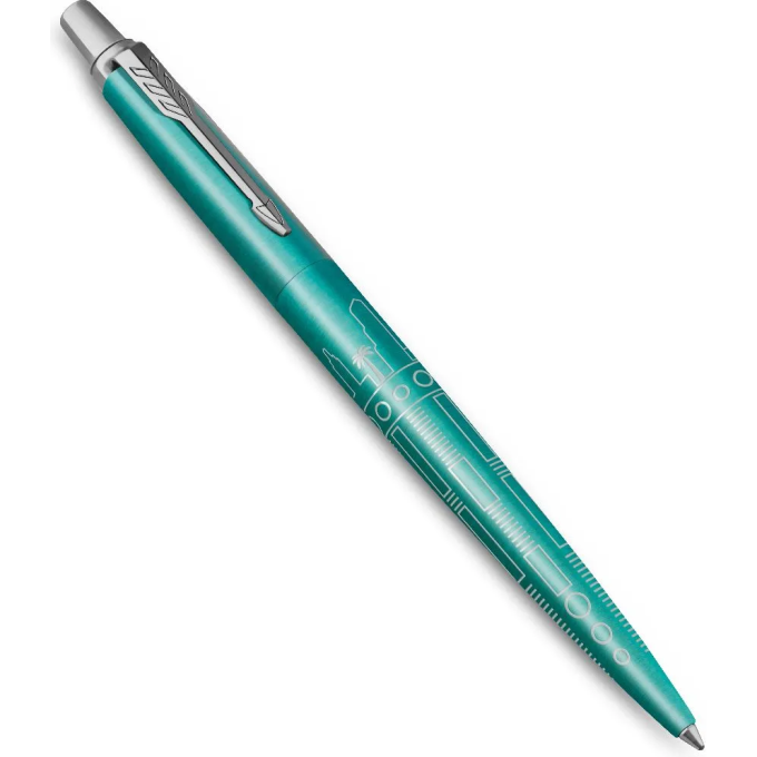 Ручка шариковая PARKER JOTTER MIAMI K179 (2221602) бирюзовый