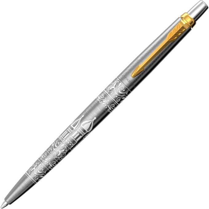 Ручка шариковая PARKER JOTTER RUSSIA SE20 серебристый M