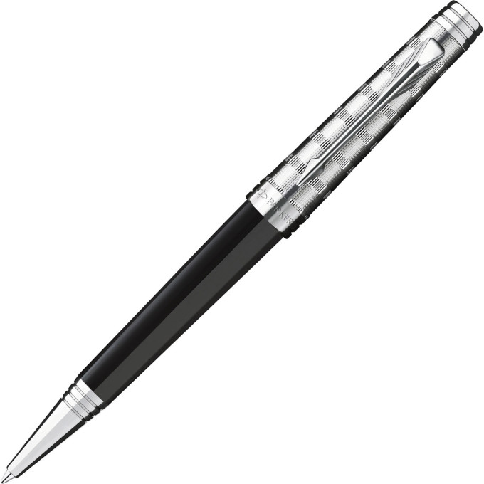 Ручка шариковая PARKER PREMIER CUSTOM TARTAN BLACK, M