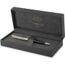 Ручка шариковая PARKER SONNET PREMIUM K537 Metal Black GT M