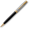 Ручка шариковая PARKER SONNET PREMIUM K537 Metal Black GT M