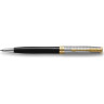 Ручка шариковая PARKER SONNET PREMIUM K537 Metal Black GT M