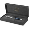 Ручка шариковая PARKER SONNET PREMIUM K537 Metal Blue CT M