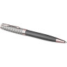 Ручка шариковая PARKER SONNET PREMIUM K537 Metal Grey PGT M