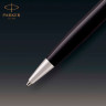 Шариковая ручка PARKER ESSENTIAL SONNET LAQUE BLACK CT М