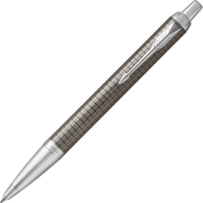 Шариковая ручка PARKER IM PREMIUM DARK ESPRESSO CHISELLED CT, M