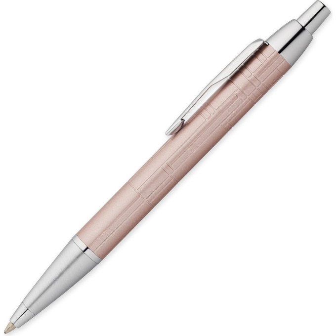 Шариковая ручка PARKER IM РОЗОВЫЙ МЕТАЛЛИК M