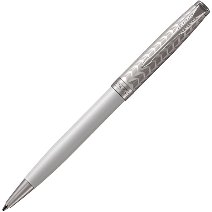 Шариковая ручка PARKER SONNET METAL & PEARL LACQUER PT М