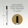 Стержень роллер PARKER QUINK RB Z01 CW1950323 M 0.7мм