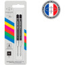 Стержень шариковый PARKER QUINKFLOW BASIC Z09 CW2166543 M 1мм (2шт)