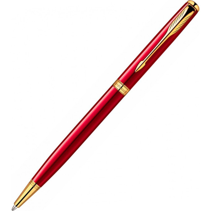 Тонкая шариковая ручка PARKER ESSENTIAL SONNET LAQUE RED GT F