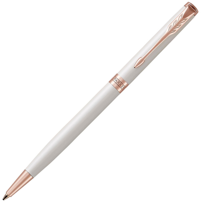 Тонкая шариковая ручка PARKER PREMUIM SONNET PEARL LACQUER PGT М